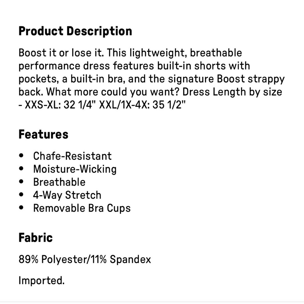 Fabletics Boost Performance Dress Mini - image 8